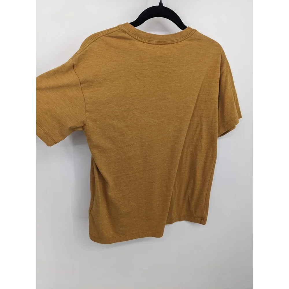 The North Face Shirt Womens Small Yellow Graphic Outdoor Lightweight‎ Hiking - Picture 4 of 9